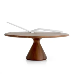 West Elm Nambe Quatro Cake Plate & Server