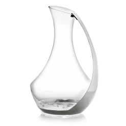 West Elm Nambe Vie Glass Wine Pitcher