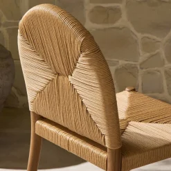 West Elm Namid Woven Outdoor Dining Chair