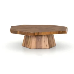 West Elm Natural Geometric Coffee Table (53")