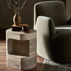 West Elm Neci Side Table (16")