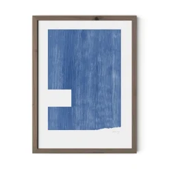 West Elm Negative Blue by The Holly Collective