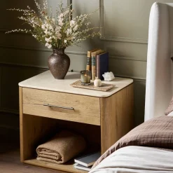 West Elm Nerelle Marble Nightstand (30")
