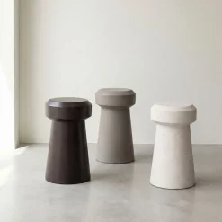West Elm Newcastle Indoor/Outdoor Mushroom End Table (12")