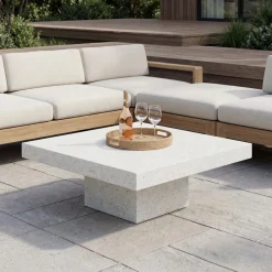 West Elm Newcastle Indoor/Outdoor Square Coffee Table (43")