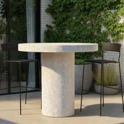 West Elm Newcastle Round Indoor/Outdoor Bar Table
