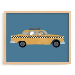 Kids West Elm New York Framed Wall Art by Minted for
