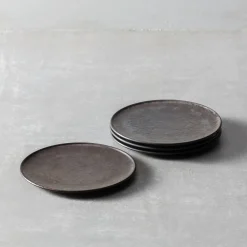 West Elm Nivo Metallic Salad Plates (Set of 6)