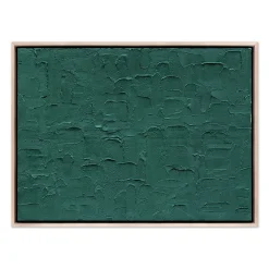 West Elm Ns 003 Deep Sage Framed Wall Art by Jade Dacay