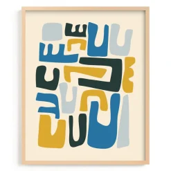 West Elm Ocean Day Framed Wall Art by Minted for
