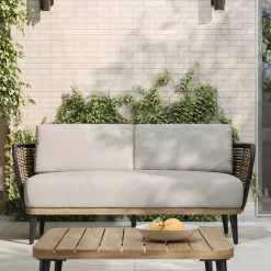 West Elm Oceanview Outdoor Loveseat (60")