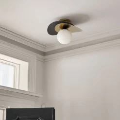 West Elm Olivia Flush Mount (9.5")