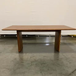 West Elm Open Box: Anton Solid Wood Coffee Table (44") - Burnt Wax