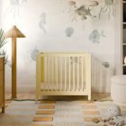 West Elm Open Box: Babyletto Rolli All-Stages Midi Crib Conversion Kit - Pale Yellow