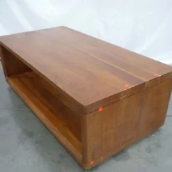 West Elm Open Box: Calla Solid Wood Coffee Table (48") - Cool Walnut