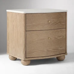 West Elm Open Box: Clementine Marble Nightstand (22")