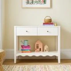West Elm Open Box: Daisy Open Narrow Dresser without Topper (37") - White