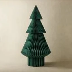 West Elm Open Box: Decorative Paper Floor Tree (7') - Green