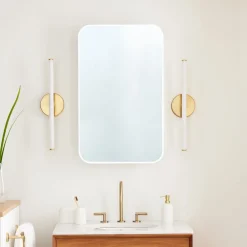 West Elm Open Box: Frameless Seamless Medicine Cabinet (21" x 34")