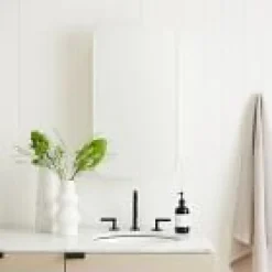 West Elm Open Box: Frameless Seamless Medicine Cabinet, 16"x29"