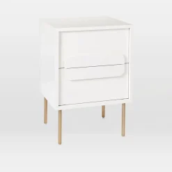 West Elm Open Box: Gemini Nightstand (18") - White
