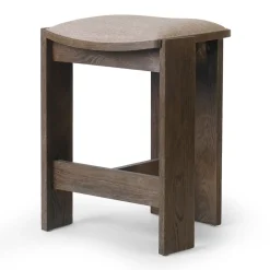 West Elm Open Box: Jalark Counter Stool (26.5") - Alcala Fawn, Drifted Oak