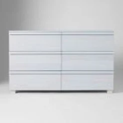 West Elm Open Box: Kids Billie 6-Drawer Dresser (55") - Sheer Blue