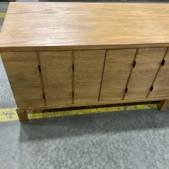 West Elm Open Box: Maude Media Console (80") - Toasted Oak