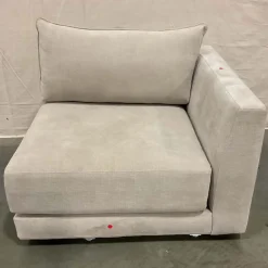 West Elm Open Box: Melbourne Corner - Performance Chenille Crossweave Sand
