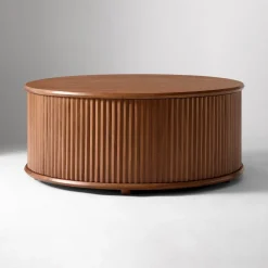 West Elm Open Box: Melli Storage Coffee Table (36") - Cool Walnut