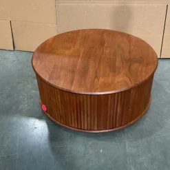 West Elm Open Box: Melli Storage Coffee Table (36") - Cool Walnut