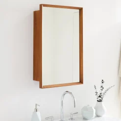 West Elm Open Box: Mid-Century Medicine Cabinet - Acorn