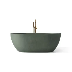 West Elm Open Box: Mini Maui Freestanding Bathtub (55") - Kale