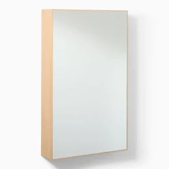 West Elm Open Box: Norre Medicine Cabinet, 21" x 34" - Blonde Oak