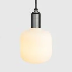 West Elm Open Box: Plug & Play Pendant with Oblo Bulb - Graphite