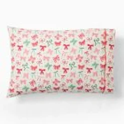 West Elm Open Box: Pretty Bows Pillow Case, Standard, Set of 2 - Multi