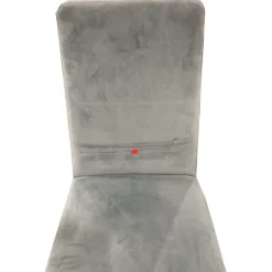 West Elm Open Box: Range High-Back Dining Chair - Performance Velvet Graphite, Dark Bronze