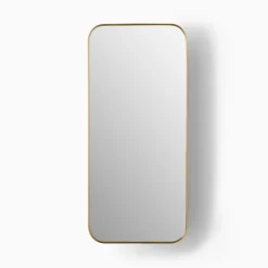 West Elm Open Box: Seamless Medicine Cabinet (21"W x 42"H) - Antique Brass