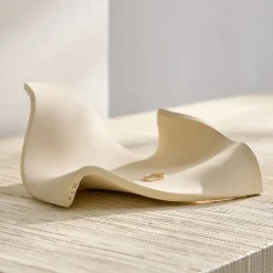 West Elm Open Box: SIN Movement Ceramic Catchall Tray - Bone