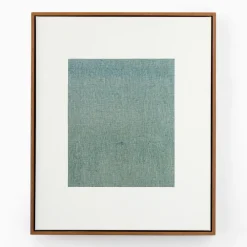 West Elm Open Box: TF Green Wash Wall Art - Espresso Frame