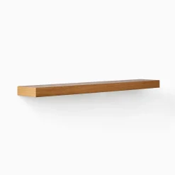 West Elm Open Box: Volume Floating Shelf (8"D, 48"L) - Oak