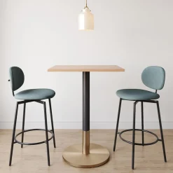 West Elm Orbit Restaurant Bar Table - Wood - Rectangle