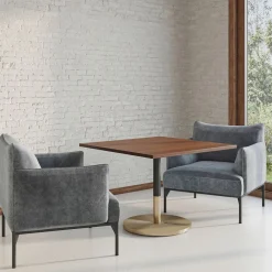 West Elm Orbit Restaurant Continental Table - Square