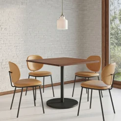 West Elm Orbit Restaurant Dining Table - Wood - Square