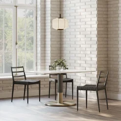 West Elm Orbit Restaurant Extra Large Rectangle Dining Table - Quartz