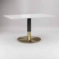 West Elm Orbit Restaurant Extra Large Rectangle Dining Table - Quartz