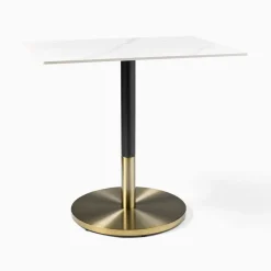 West Elm Orbit Restaurant Rectangle Dining Table - Porcelain