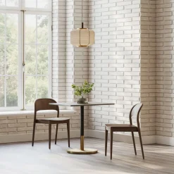 West Elm Orbit Restaurant Rectangle Dining Table - Quartz
