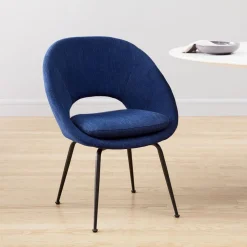 West Elm Orb Upholste Dining Chair