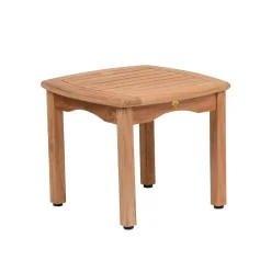 West Elm Orelien Teak Outdoor Side Table (20")